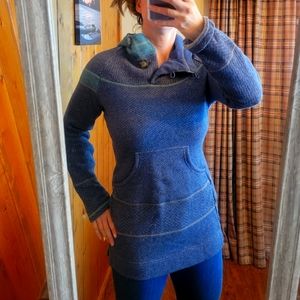 Long Warm Sweater 57% wool